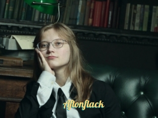 Aftonflack