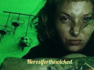 Norestforthewicked