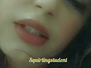 Squirtingstudent